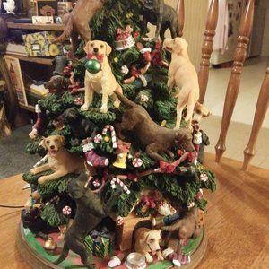 Danbury Mint Labrador Retriever Tree